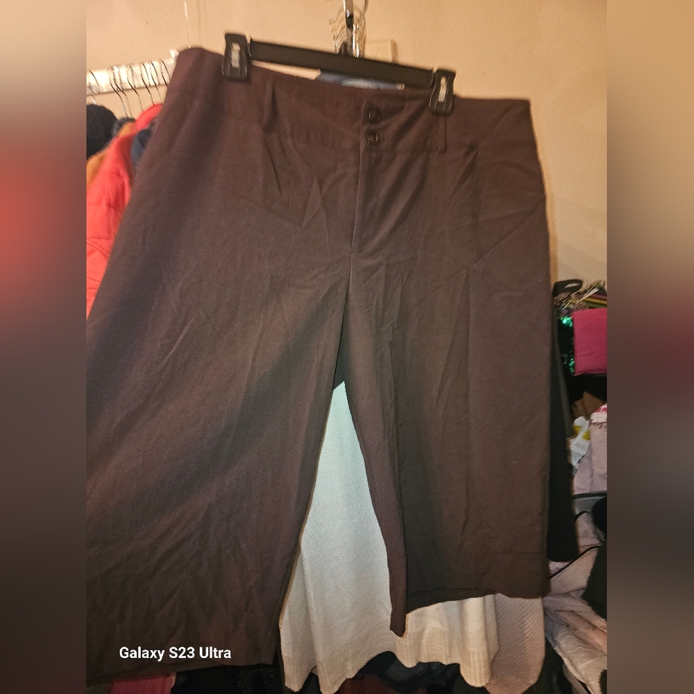 Brown dress pants
